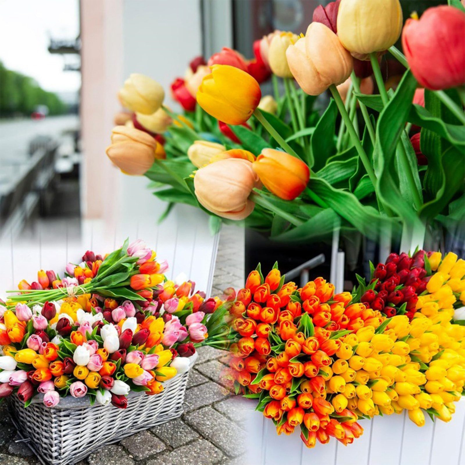 Spring Artificial Tulip Bouque – обзор и цена Home Decor Trend 2026