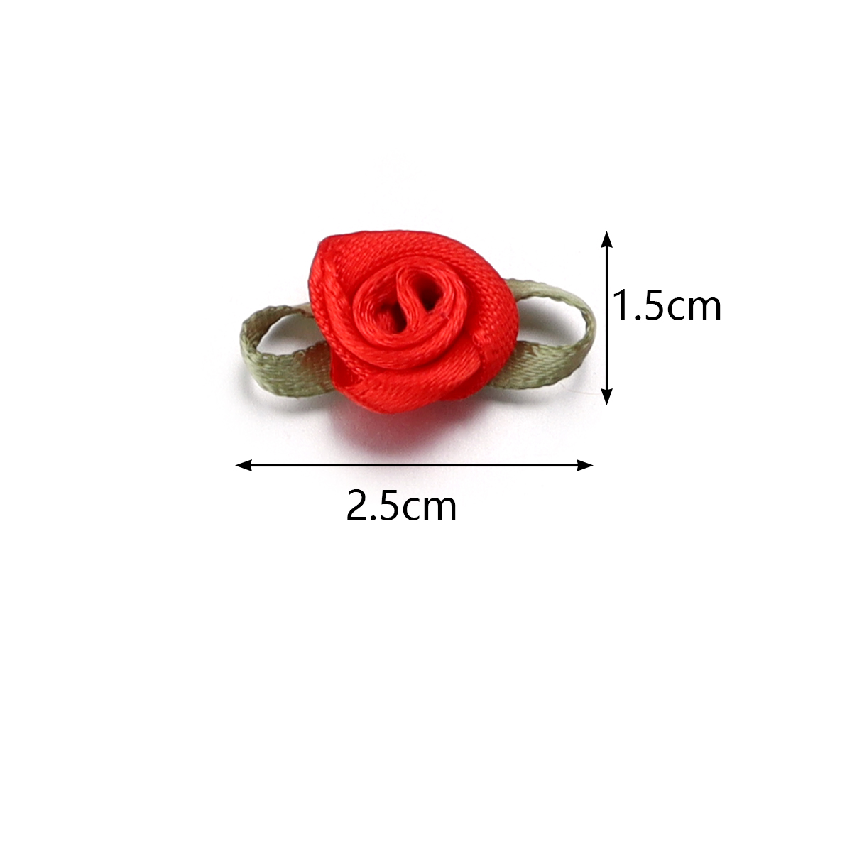 50Pcs 1.5x2.5cm 18 Colors For  – обзор и цена Home Decor Flowers