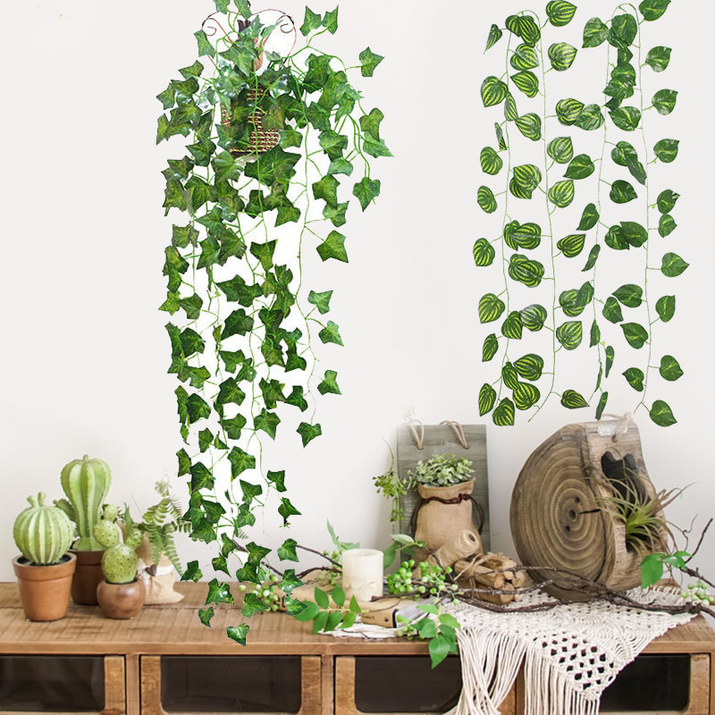 2.3m Silk Leaves Fake Creeper  – обзор и цена Home Decor On Sale