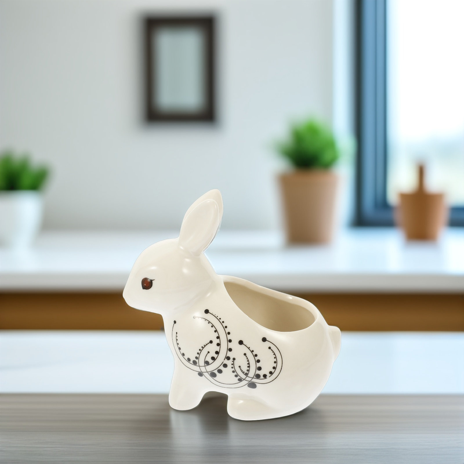 Rabbit Shaped Ceramic Flower P – обзор и цена Home Decor Design Ideas