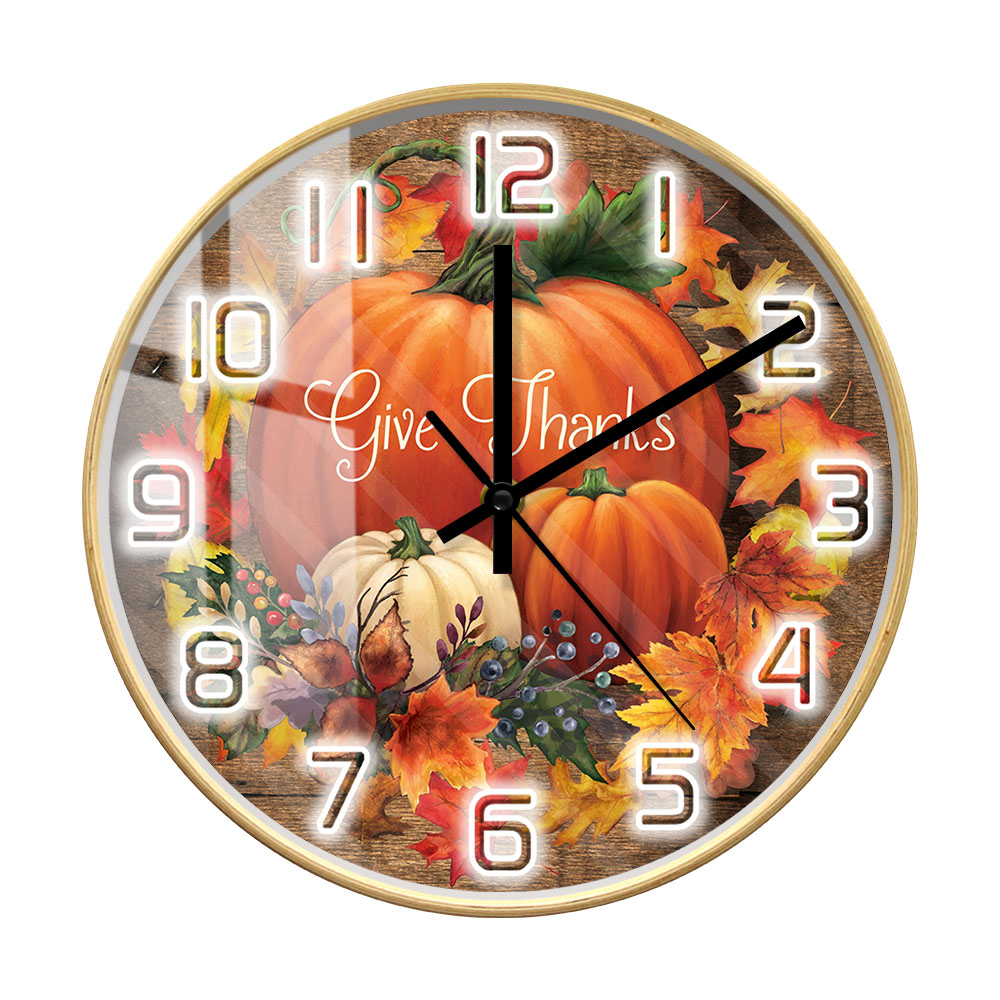 Give Thanks Blessed Wall Clock – обзор и цена Home Decor Design Ideas