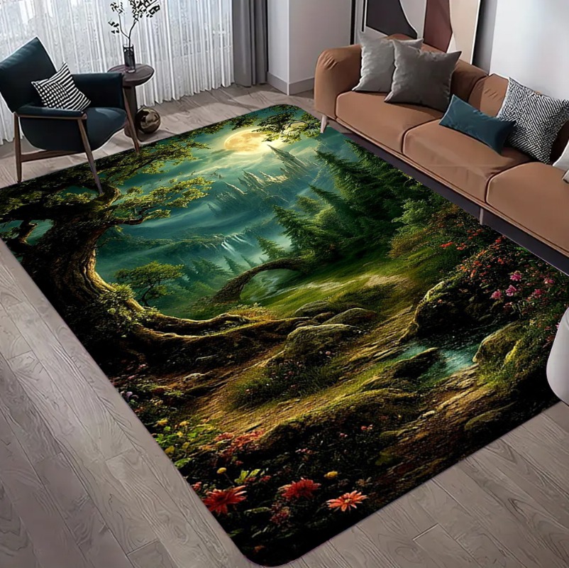 Natural Scenery 3D Carpet for  – обзор и цена Home Decor Retailers