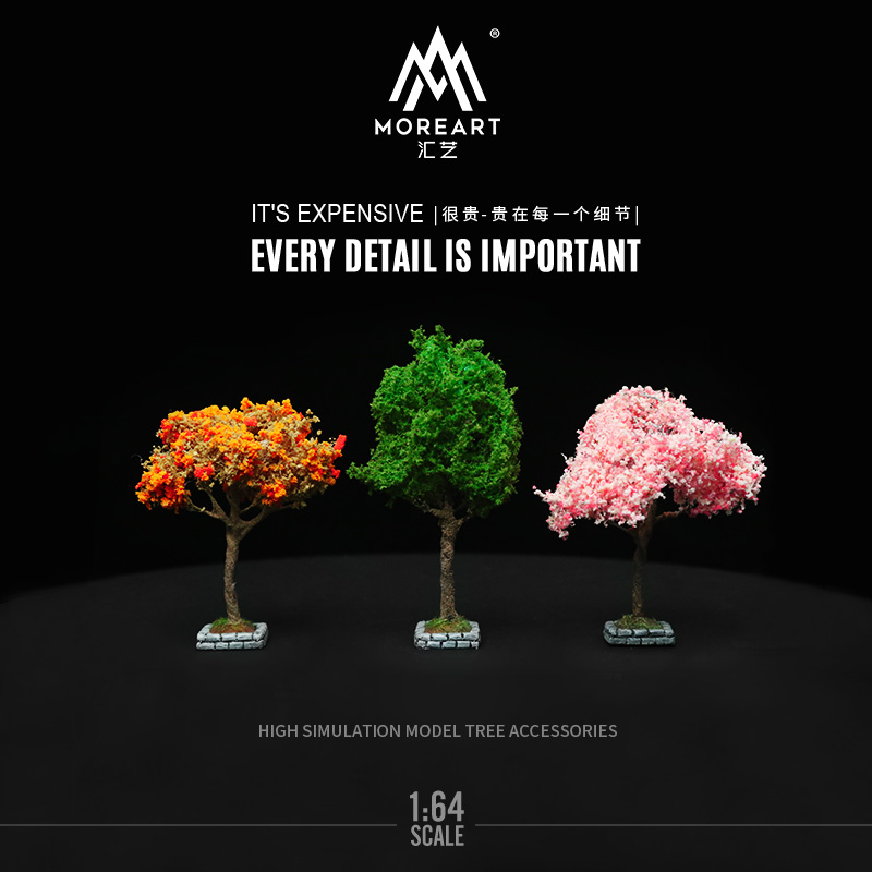 Moreart 1:64 Simulation Resin  – обзор и цена Home Decor Tree