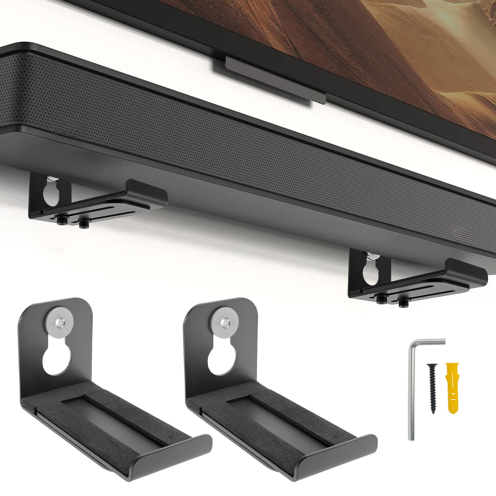 2Pcs Soundbar Speaker Stands W – обзор и цена Home Decor Unique Items