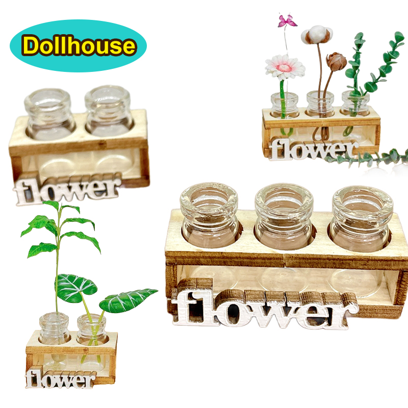 1Set 1:12 Dollhouse Miniature  – обзор и цена Home Decor Flowers
