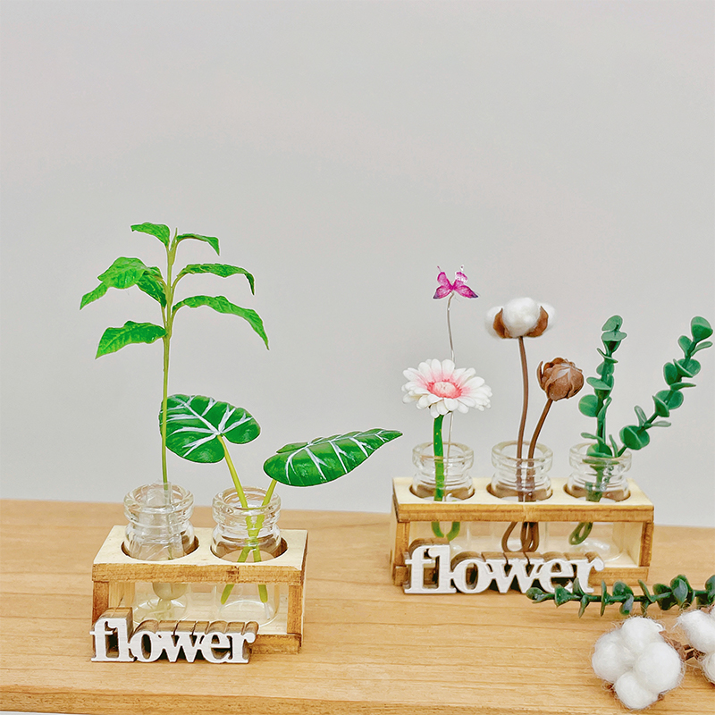 1Set 1:12 Dollhouse Miniature  – обзор и цена Home Decor Flowers