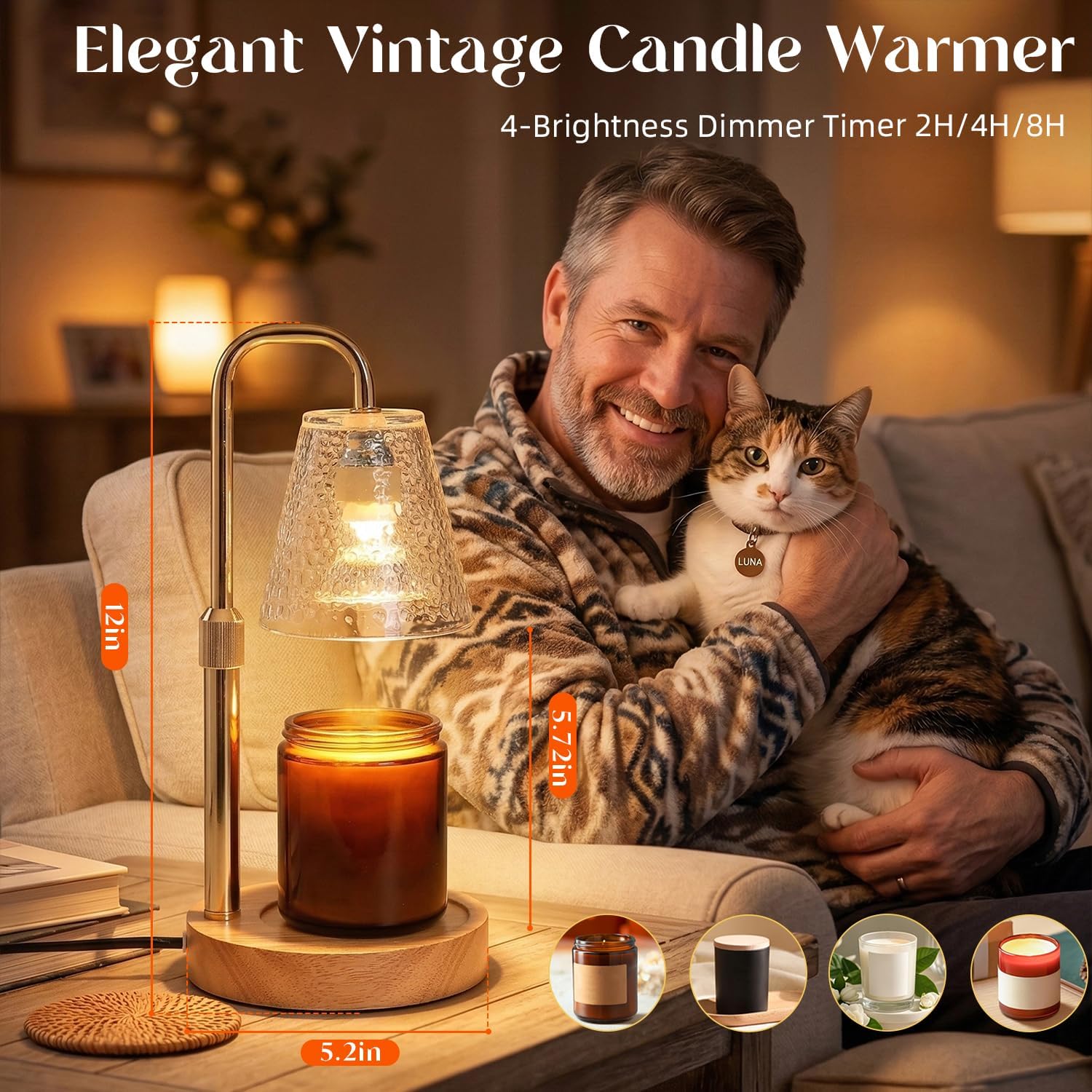Candle Warmer Lamp with Timer, – обзор и цена Home Decor Free Images