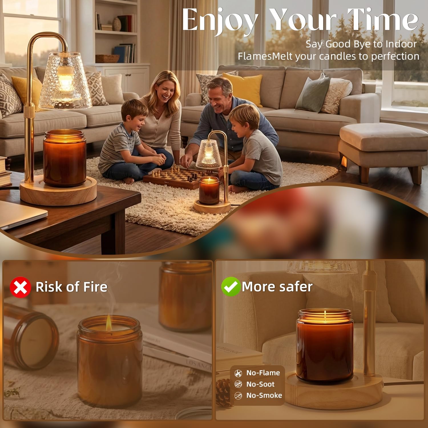 Candle Warmer Lamp with Timer, – обзор и цена Home Decor Free Images