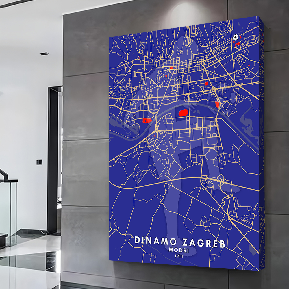 Dinamo Zagreb Poster Customiza – обзор и цена Home Decor Zagreb