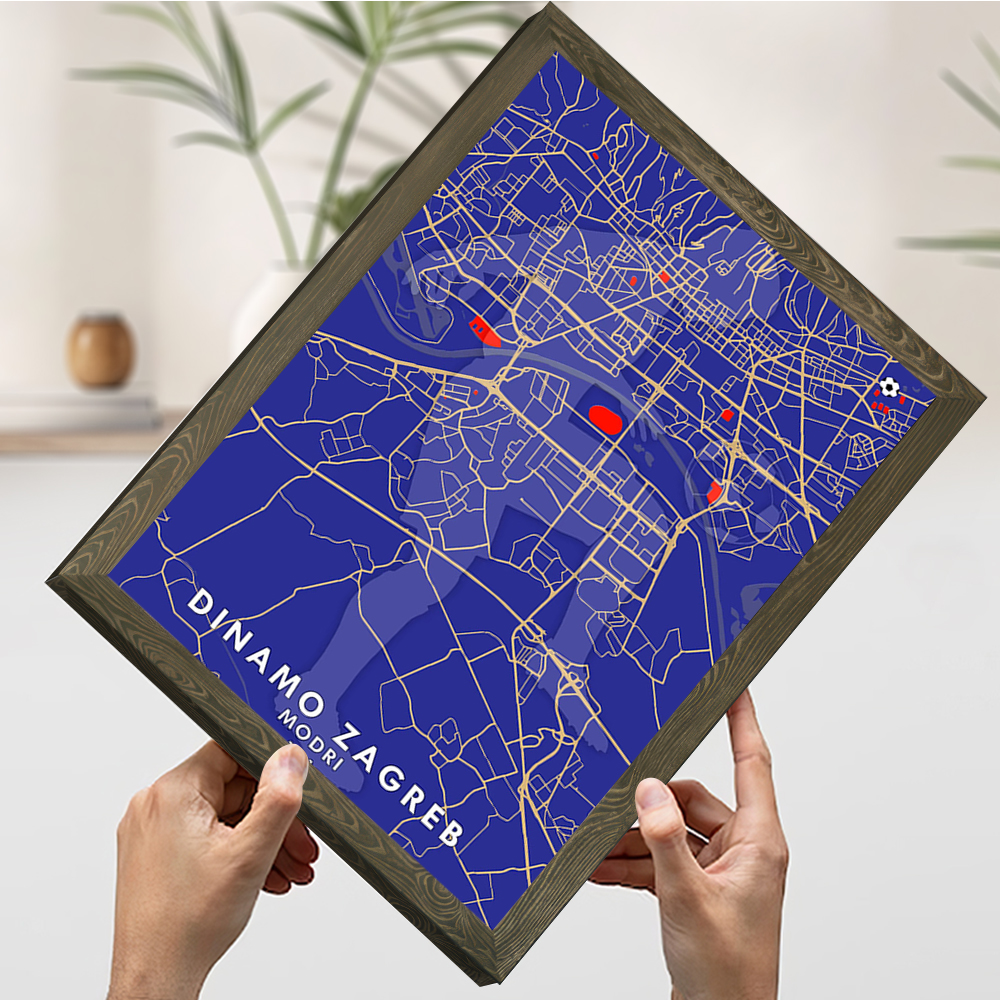 Dinamo Zagreb Poster Customiza – обзор и цена Home Decor Zagreb