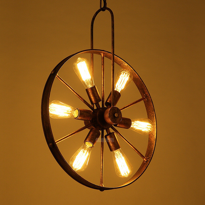Retro Vintage Wheel chandelier – обзор и цена Home Decor On Wheels