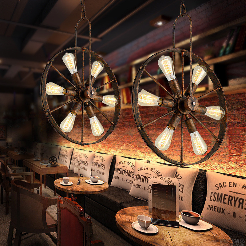 Retro Vintage Wheel chandelier – обзор и цена Home Decor On Wheels