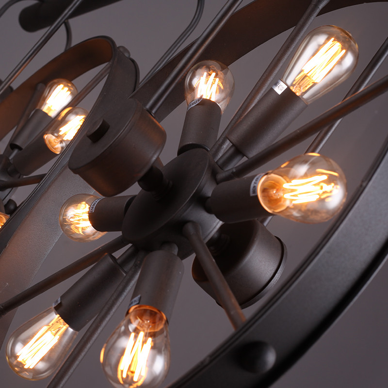 Retro Vintage Wheel chandelier – обзор и цена Home Decor On Wheels