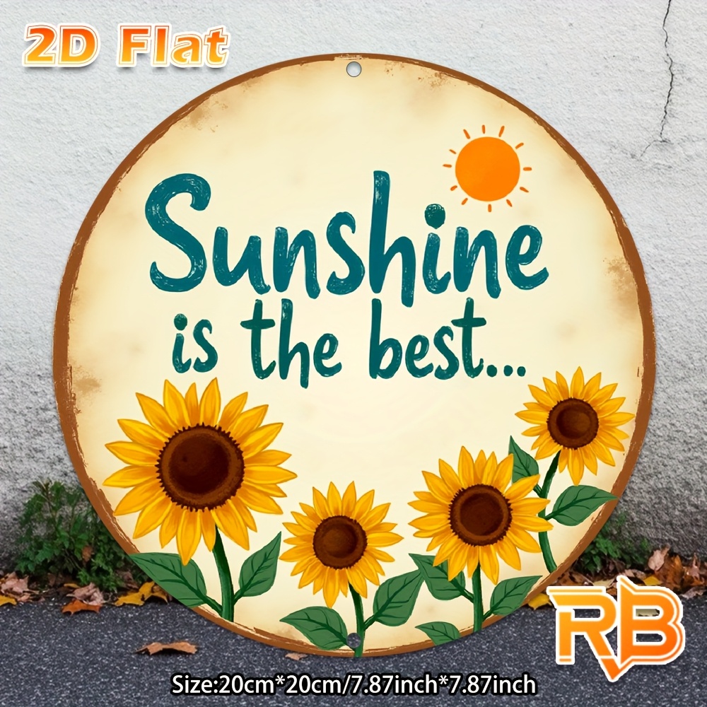 2D Flat,1pc Vintage Style Meta – обзор и цена Home Decor Garden Ideas