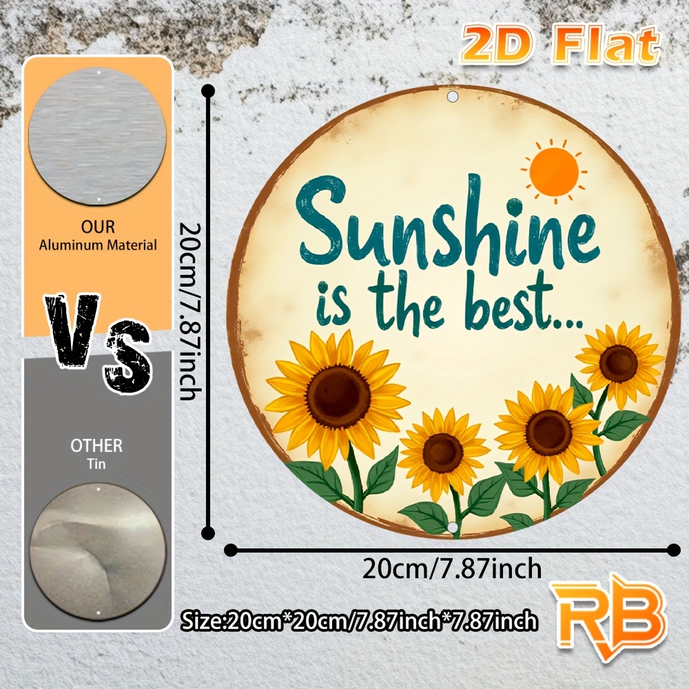 2D Flat,1pc Vintage Style Meta – обзор и цена Home Decor Garden Ideas