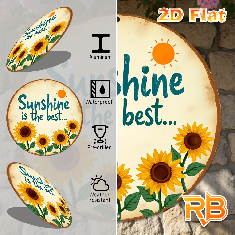 2D Flat,1pc Vintage Style Meta – обзор и цена Home Decor Garden Ideas