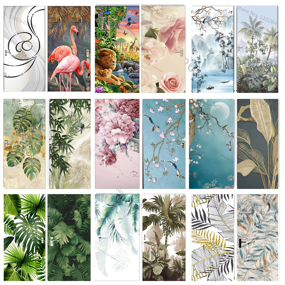 Pastoral Flower Leaf 3D Door S – обзор и цена Home Decor On Sale