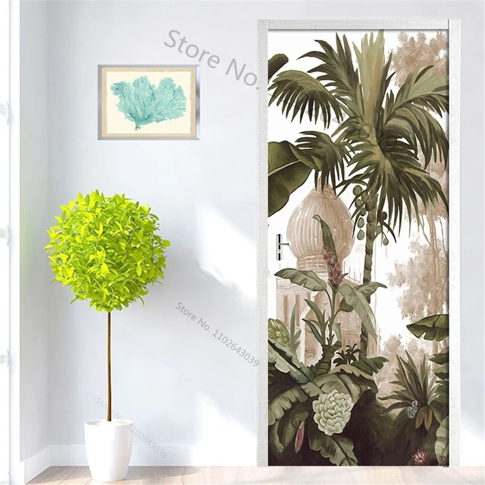 Pastoral Flower Leaf 3D Door S – обзор и цена Home Decor On Sale