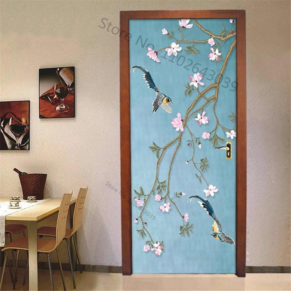 Pastoral Flower Leaf 3D Door S – обзор и цена Home Decor On Sale