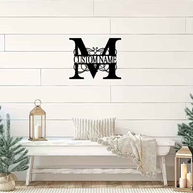 Classic Custom Monogram Metal  – обзор и цена Home Decor Com