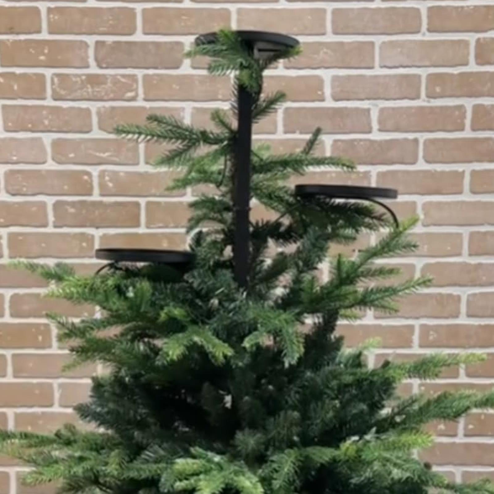 Metal Black Triple Tree Topper – обзор и цена Home Decor Tree