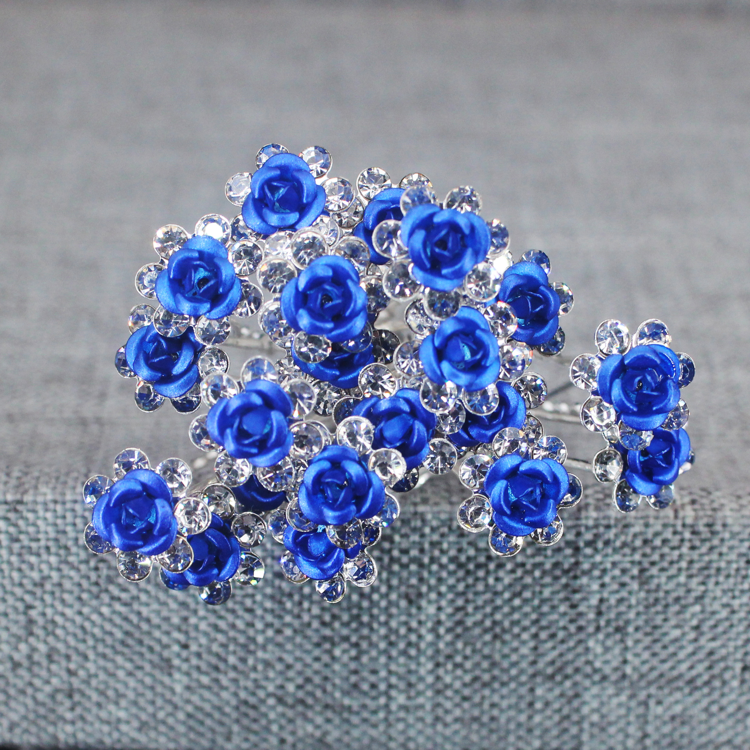 20PCS Rose Flower Rhinestone H – обзор и цена Home Decor Flowers