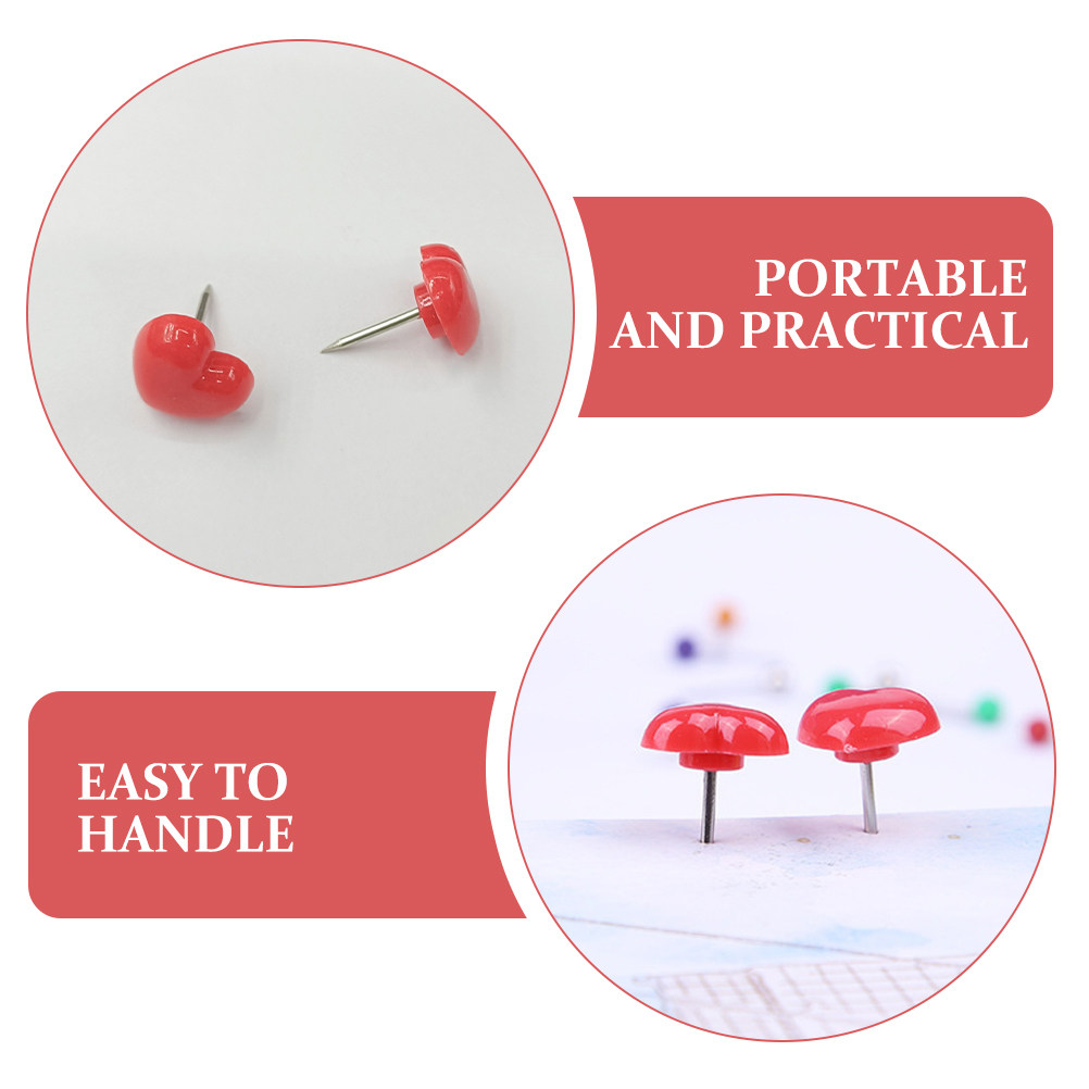 50Pcs Love Heart Push Pins Dec – обзор и цена Home Decor Location