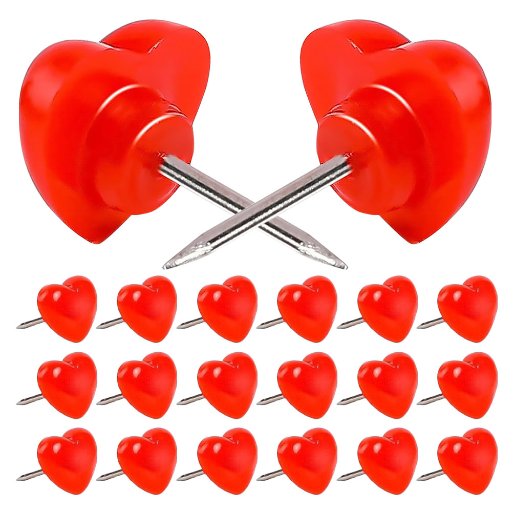 50Pcs Love Heart Push Pins Dec – обзор и цена Home Decor Location