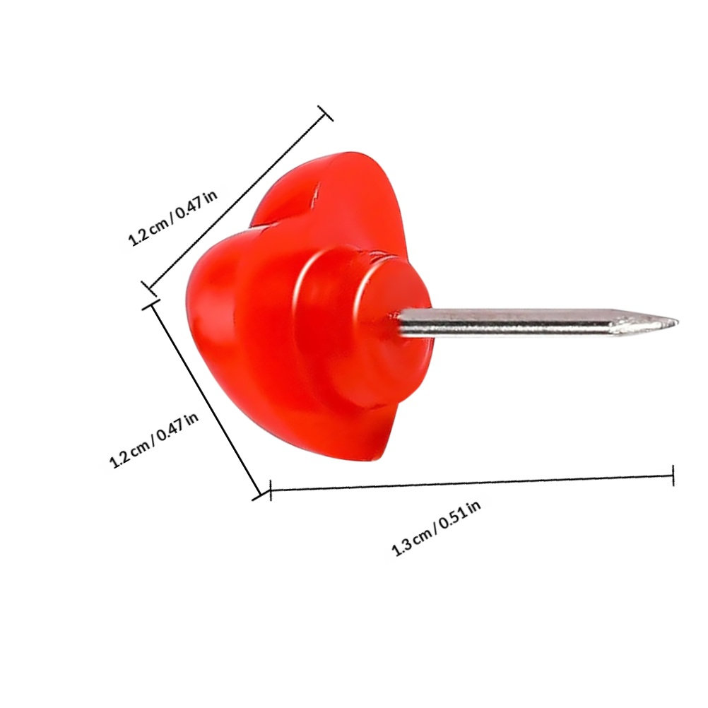 50Pcs Love Heart Push Pins Dec – обзор и цена Home Decor Location