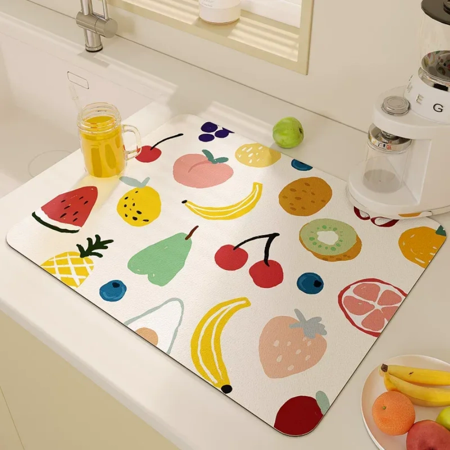 Cute Fruit Design Draining Mat – обзор и цена Home Decor Design Ideas