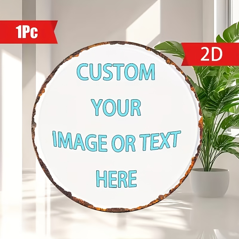 Custom Round Metal Tin Sign, P – обзор и цена Home Decor Free Images